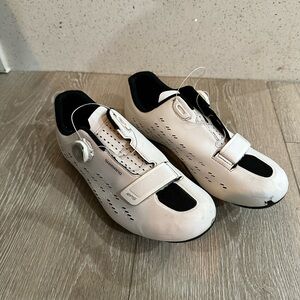 Shimano SH RP501 White and Black Road Cycling Shoes with BOA Dial size 45